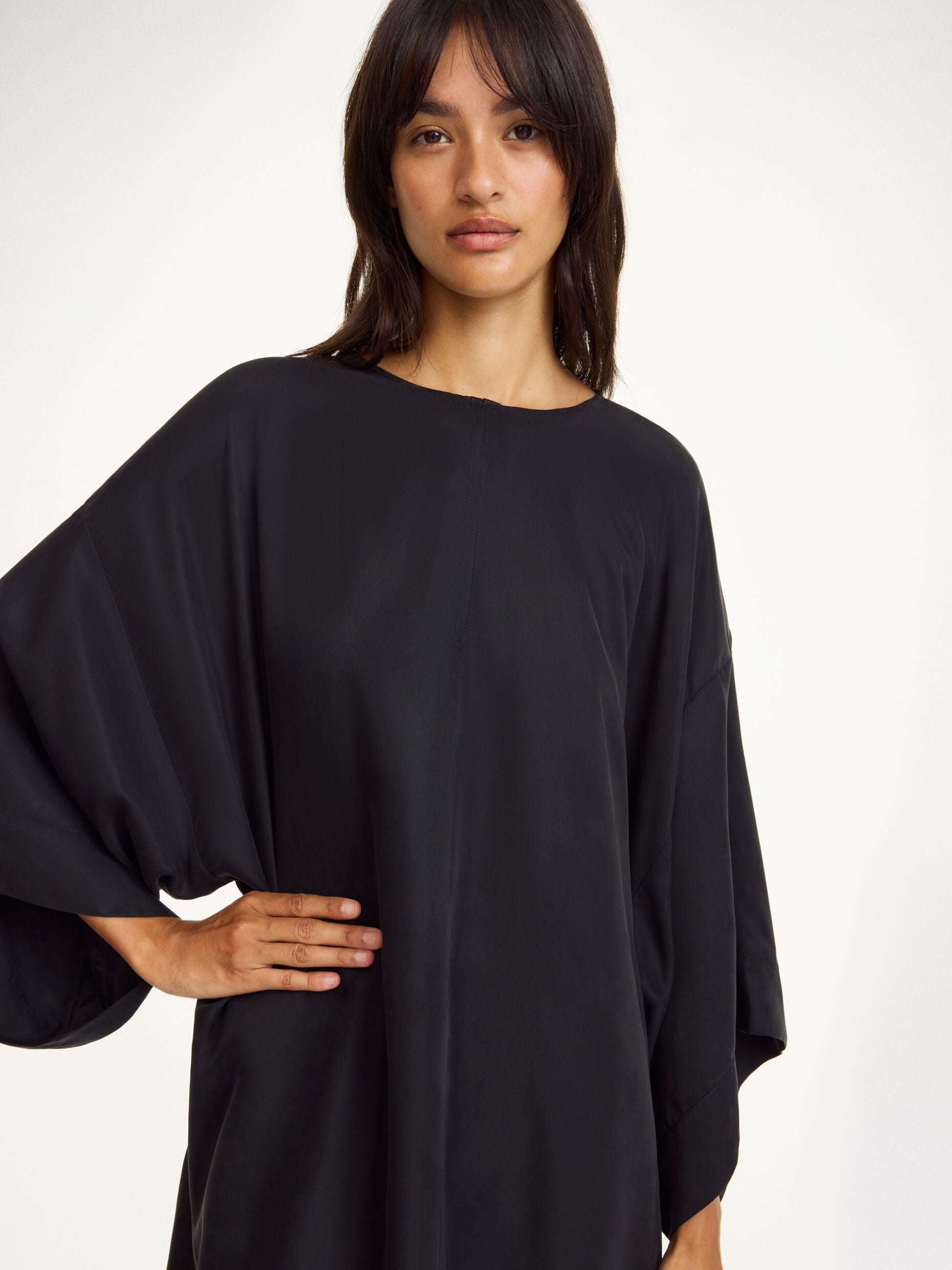 BY MALENE BIRGER シフォンドレス　34サイズ セール】BY MALENE BIRGER DELANE レースコンビドレス