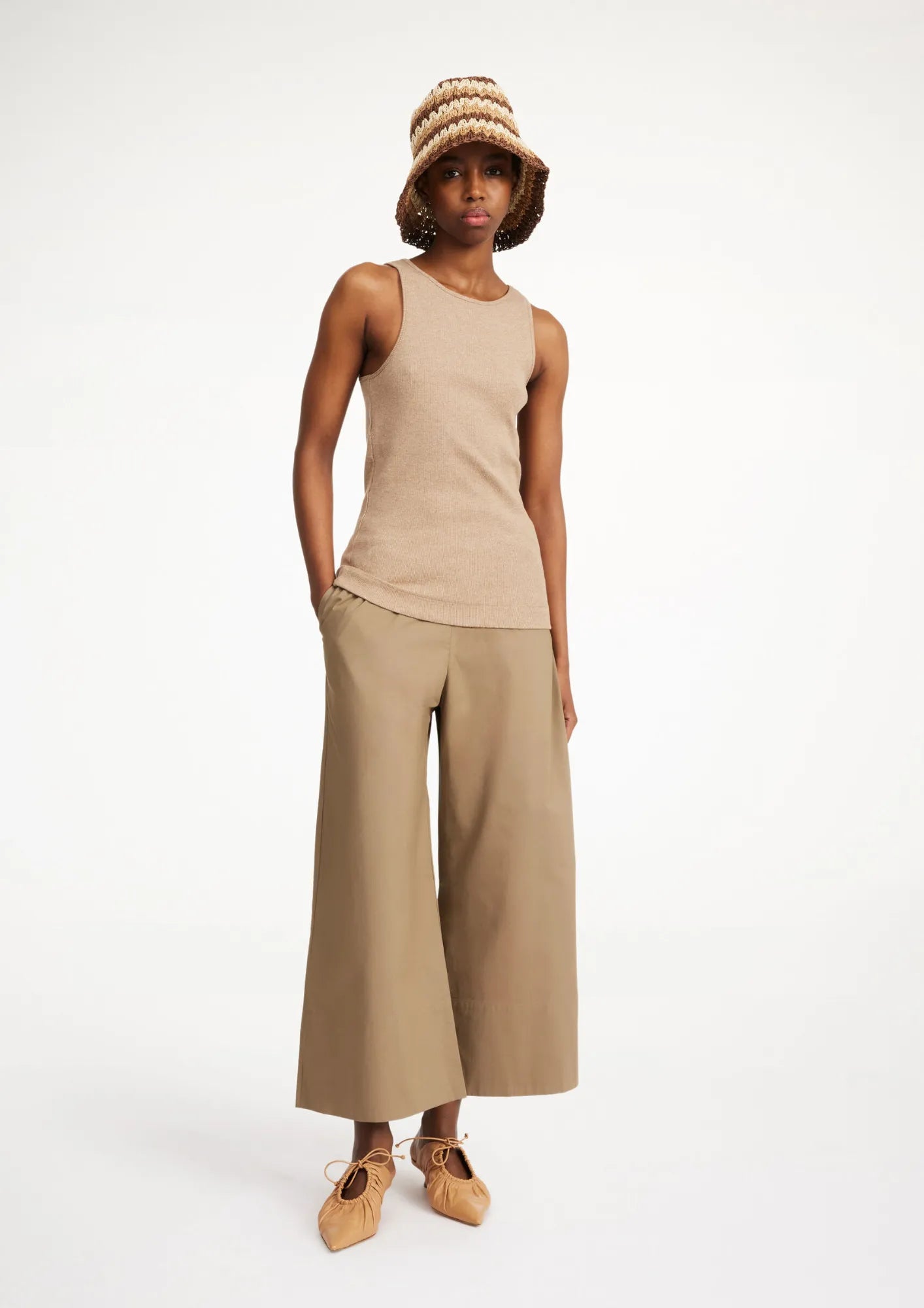 Luisa High-waisted Trousers