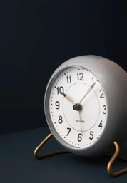 Station Alarm Clock Grey