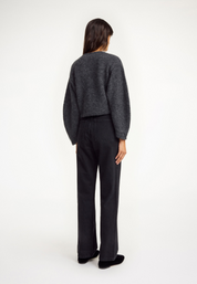 Zharea Wool-blend Cardigan