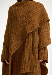 Kassillas Wool-blend Poncho