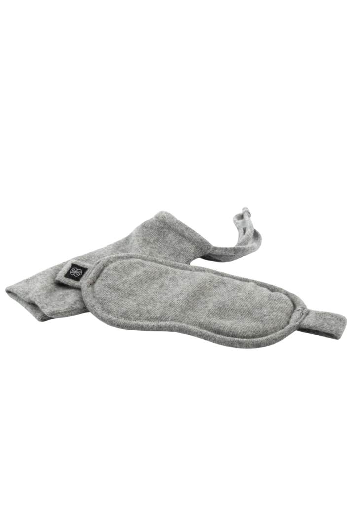 Sleep Mask Cashmere Light Grey