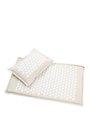 Acupressure Mat & Pillow Set: Linnen