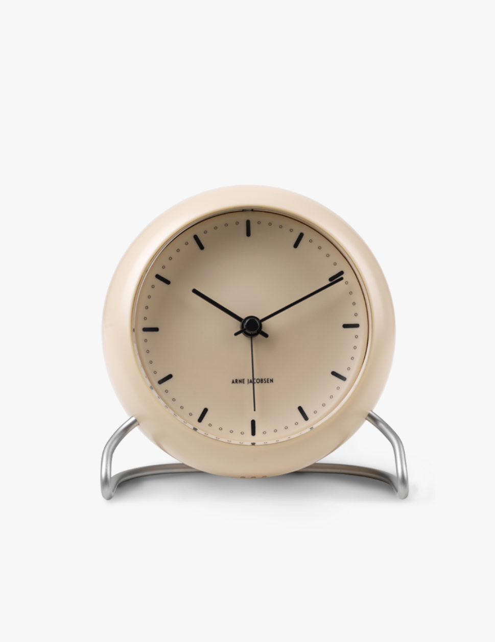 Arne Jacobsen City Hall Alarm Clock - Sandy Beige