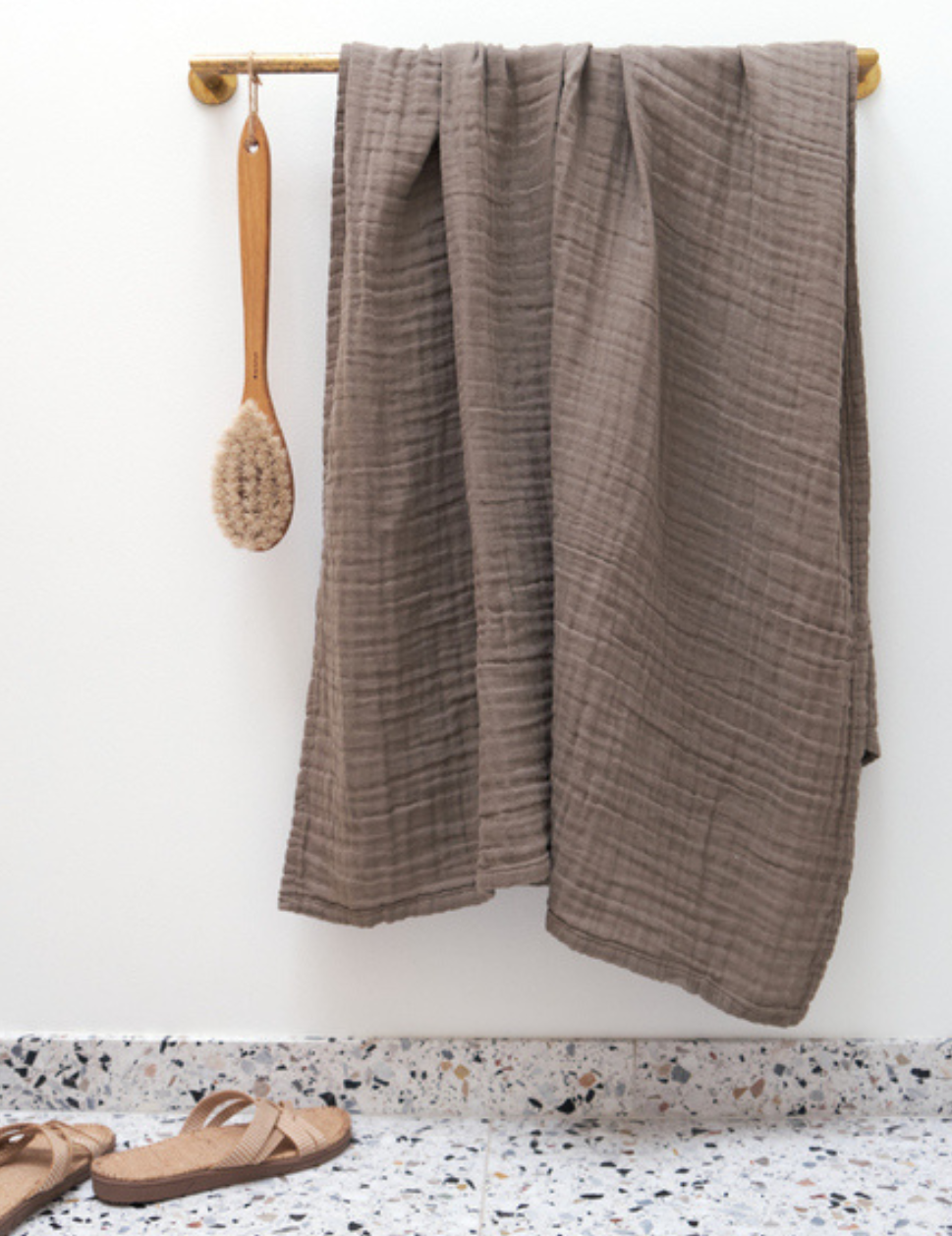 Fine Wellness Towel - Clay